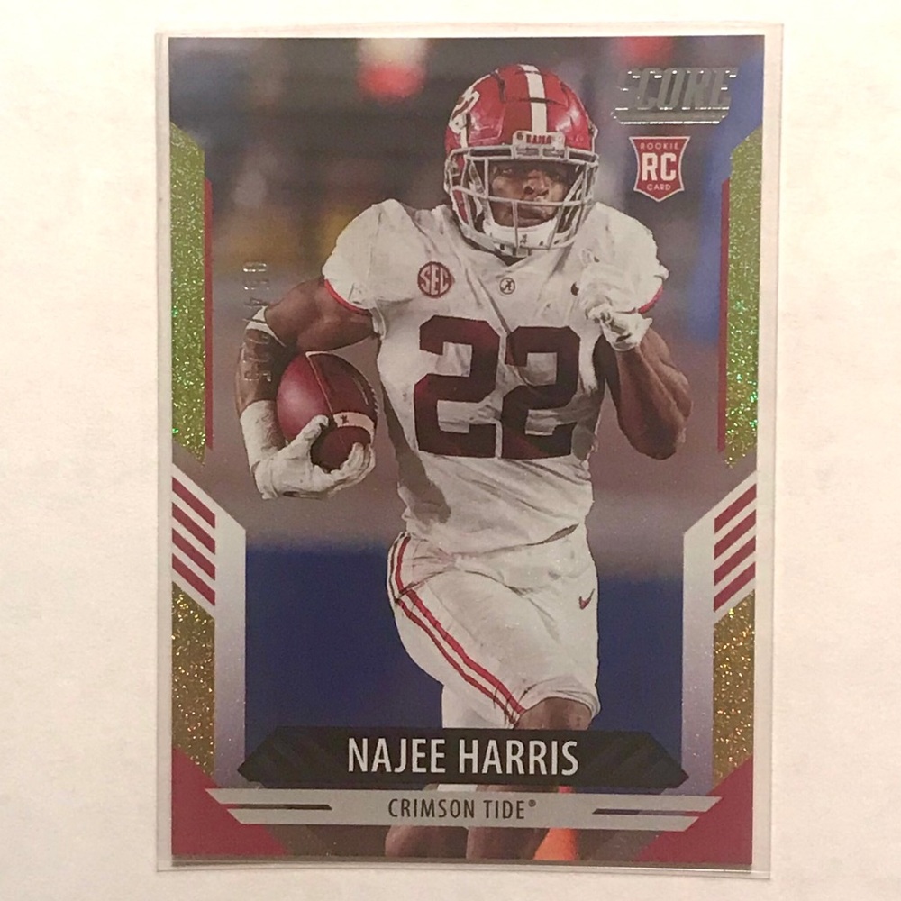 Najee Harris Panini Rookie NFL Football Card /225